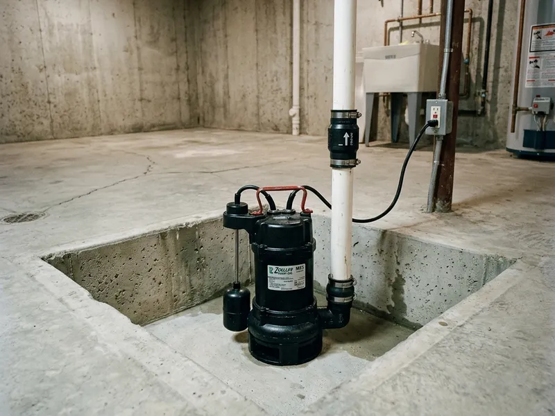 Sump Pump Installation Plumber in Winterville, NC
